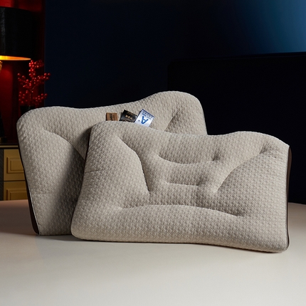 91家纺网 家纺一手货源 找家纺 （总）晚儿 2025新款全棉针织夜迷离护颈枕枕头枕芯-云端玩家