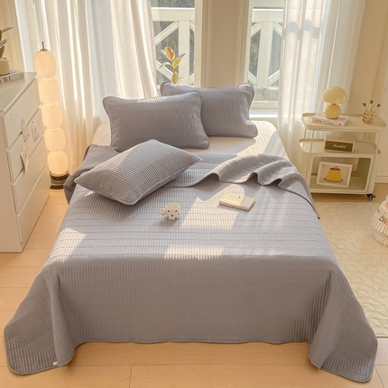 91家纺网 家纺一手货源 找家纺 （总）源舍家纺 2025新款亲肤舒适水洗棉夹棉单床盖