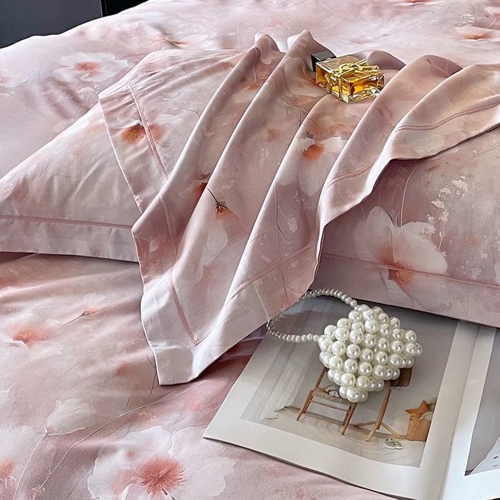 91家纺网 家纺一手货源 找家纺 金纱玉纺家纺 2025新款全棉13376数码印花四件套（礼盒包装）274A2