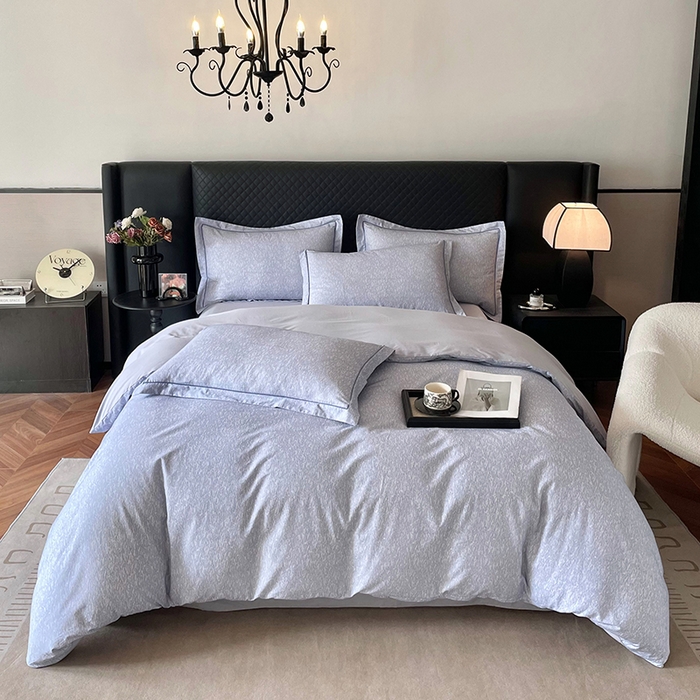 91家纺网 家纺一手货源 找家纺 金纱玉纺家纺 2025新款全棉13376数码印花四件套（礼盒包装）432B2