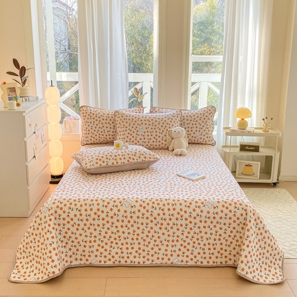 91家纺网 家纺一手货源 找家纺 （总）源舍家纺 2025新款亲肤舒适水洗棉夹棉单床盖