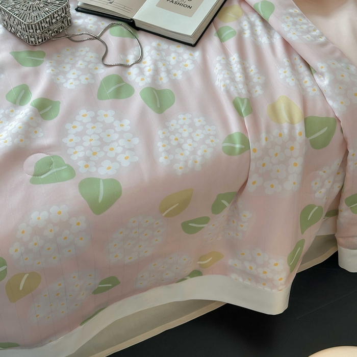 91家纺网 家纺一手货源 找家纺 （总）茧羽世家 2025新款天丝银萃沁氧抗菌系列夏被子被芯