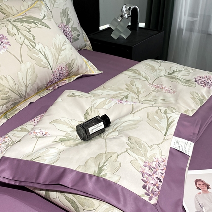 91家纺网 家纺一手货源 找家纺 （总）佳品居 2025新款直播水洗天丝夏被冰丝夏凉被空调被四件套