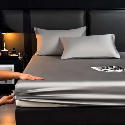 91家纺网 家纺一手货源 找家纺 （总）摩妮卡 2025新款60s莱赛尔天丝单床笠