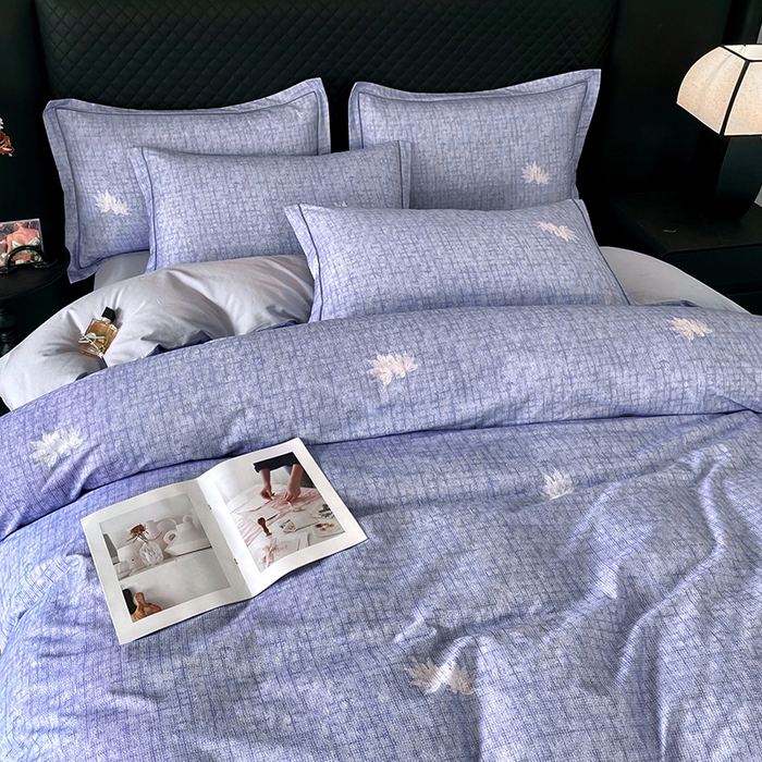 91家纺网 家纺一手货源 找家纺 金纱玉纺家纺 2025新款全棉13376数码印花四件套（礼盒包装）213B3