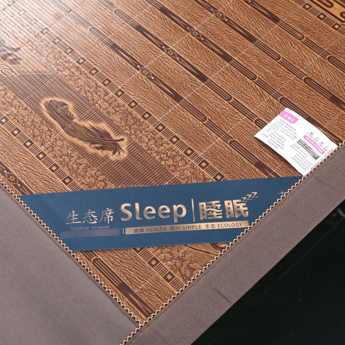 91家纺网 家纺一手货源 找家纺 （总）新月家纺（锦威郎） 2025新款高温烫化工艺竹席-中国风云