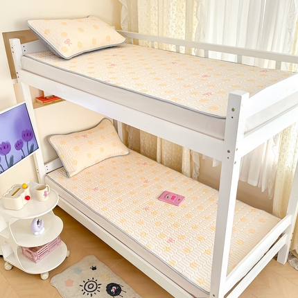 91家纺网 家纺一手货源 找家纺 （总）川悦生活 2025新款小阪凉感丝印花凉席-学生床