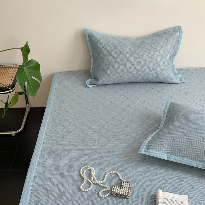 91家纺网 家纺一手货源 找家纺 （总）凉百百 2025新款凉豆豆空调席软席-爱豆