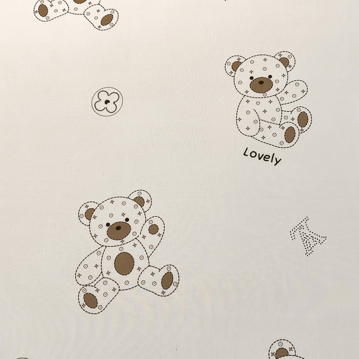 91家纺网 家纺一手货源 找家纺 2025春夏新款独家研发太空层凉感软席冰丝印花凉席床笠款 可可熊