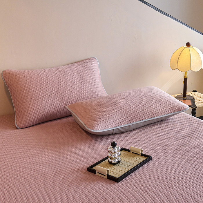 91家纺网 家纺一手货源 找家纺 （总）席之家 2025新款4D冰感泡泡凉席-暮光