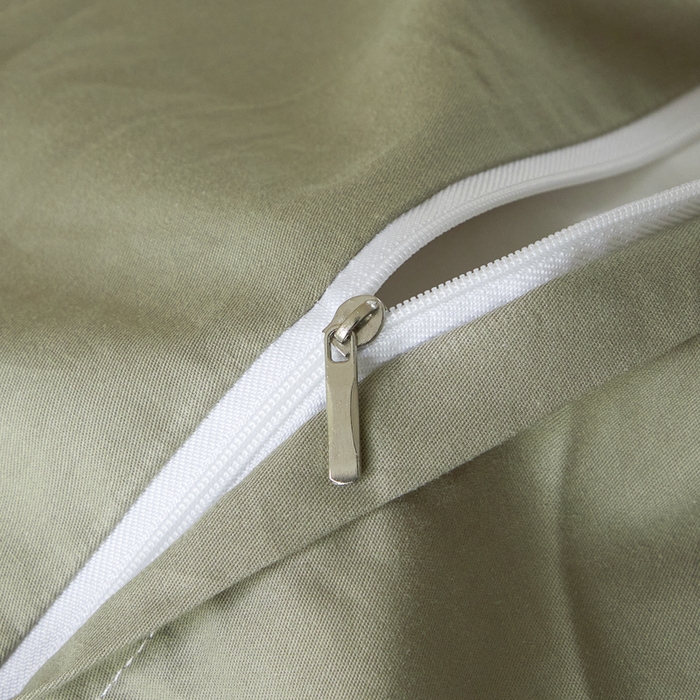 91家纺网 家纺一手货源 找家纺 2025新款亲肤全棉三层纱提花四件套 叶语-兰苕