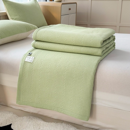 91家纺网 家纺一手货源 找家纺 （总）梦精灵家纺 2025新款全棉纯棉色织水洗棉床盖四件套加大尺寸单被套枕套