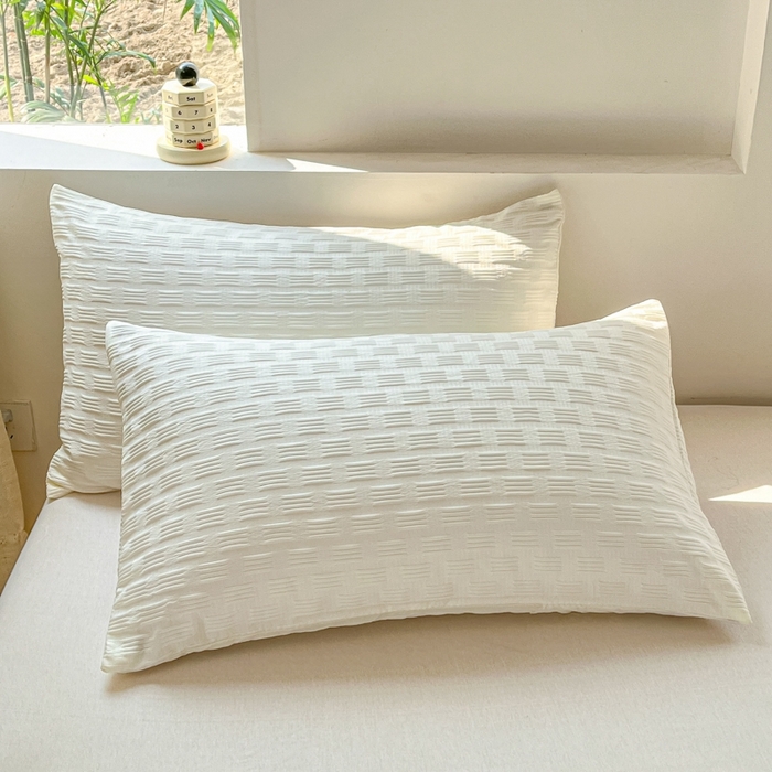 91家纺网 家纺一手货源 找家纺 欧邦 2025新款华夫格水洗棉夏被