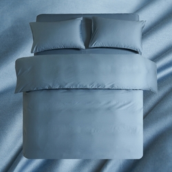 91家纺网 家纺一手货源 找家纺 （总）暖芯家纺 2025新款60S黑标全棉四件套,北欧蓝,翠微绿,木槿紫,奶咖杏,暖心粉,浅蓝灰,浅松灰,香槟驼,星辰灰,远山灰