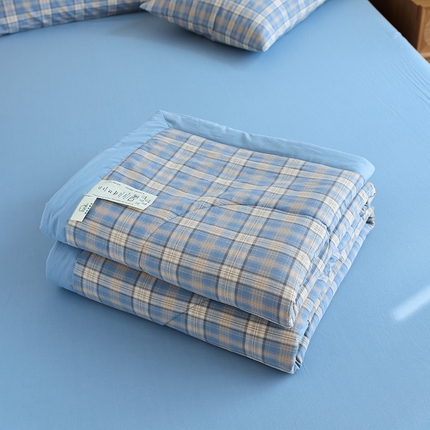 91家纺网 家纺一手货源 找家纺 （总）雯雨家纺 2025新款A类无印风里外全棉纯棉水洗棉新疆棉花夏被夏凉被空调被