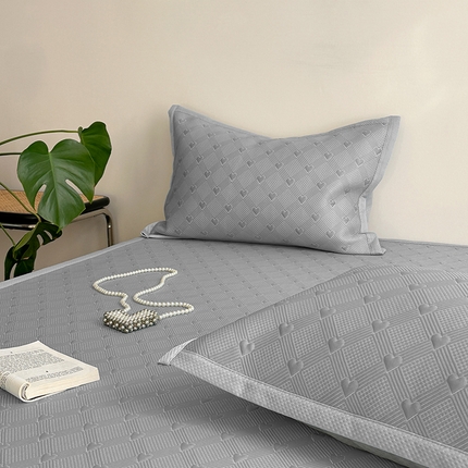 凉百百 2025新款凉豆豆空调席软席-爱豆 爱豆--灰