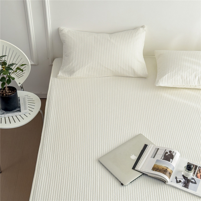 91家纺网 家纺一手货源 找家纺 （总）法芙娜家纺 全棉40S斜纹13372水洗棉密道床垫