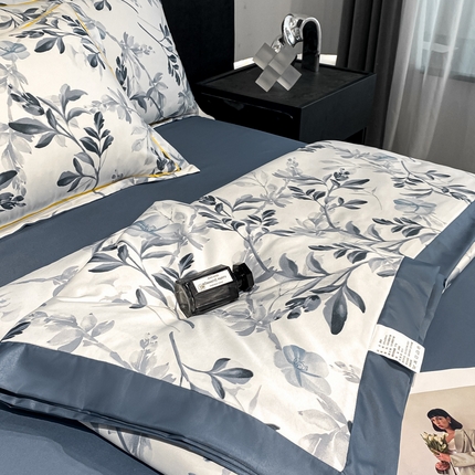 91家纺网 家纺一手货源 找家纺 （总）佳品居 2025新款直播水洗天丝夏被冰丝夏凉被空调被四件套