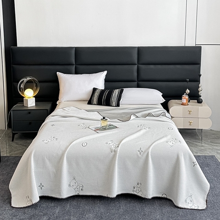 91家纺网 家纺一手货源 找家纺 手艺人家纺 2025新款冰豆豆夏凉被被子被芯X熊系列 X熊-01