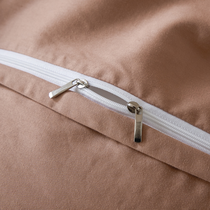 91家纺网 家纺一手货源 找家纺 2025新款亲肤全棉三层纱提花四件套 菱格-赤缇