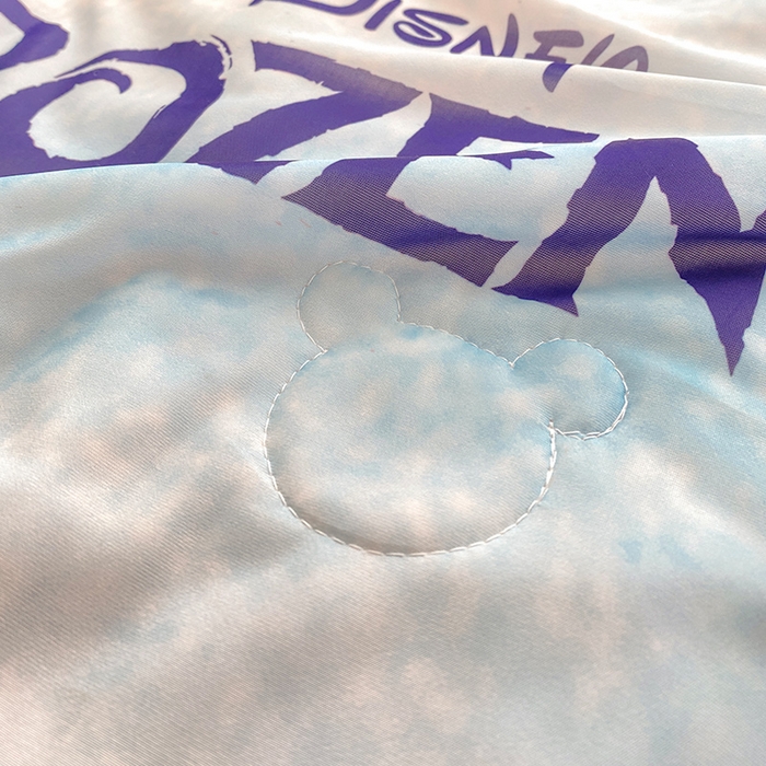 91家纺网 家纺一手货源 找家纺 ds生活馆 2026新款A类大版卡通凉感丝夏被 艾莎女王