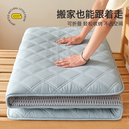 丽诺床垫 2025新款氧乐棉三明治学生床垫 兰灰