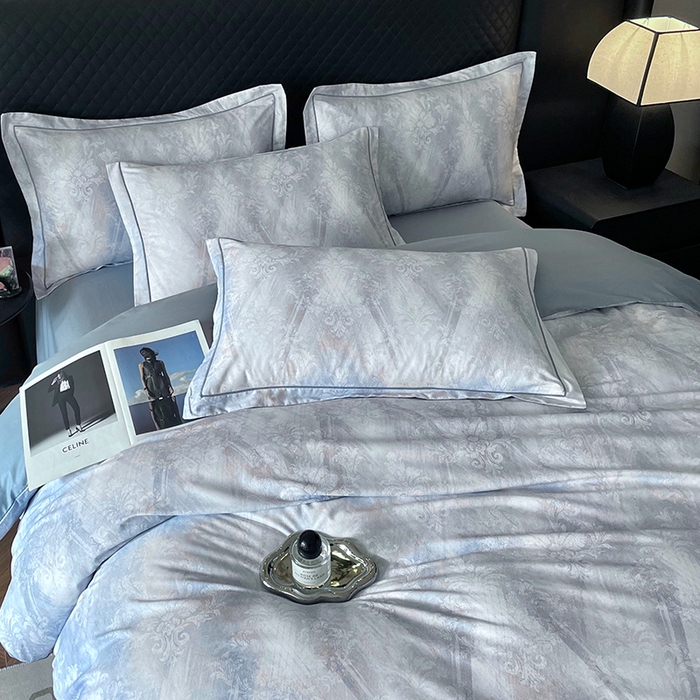 91家纺网 家纺一手货源 找家纺 金纱玉纺家纺 2025新款全棉13376数码印花四件套（礼盒包装）272A1