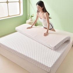 91家纺网 家纺一手货源 找家纺 （总）张先生床垫 2025新款某朵同款3+2慢回弹可拆卸针织记忆棉床垫,白色