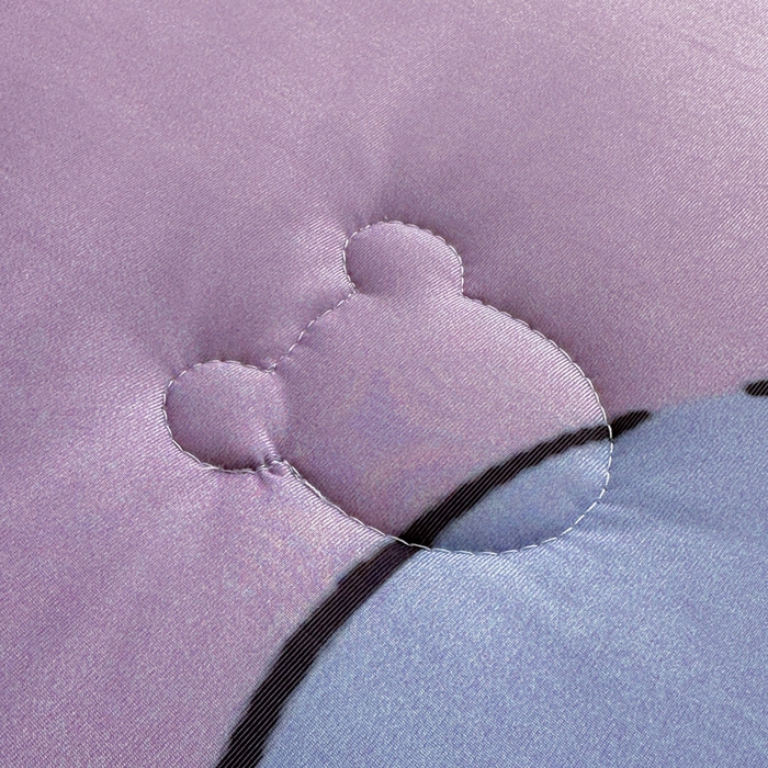 91家纺网 家纺一手货源 找家纺 ds生活馆 2025新款A类大版卡通凉感丝夏被 冰激凌库洛米