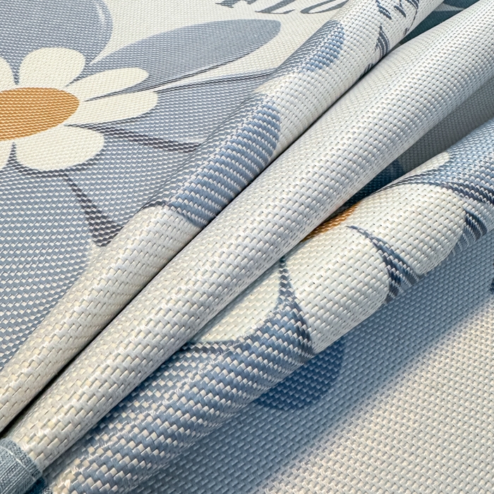 91家纺网 家纺一手货源 找家纺 席佬大 2025新款高克重卡通数码印花冰藤席床席床笠款 花语-平铺款