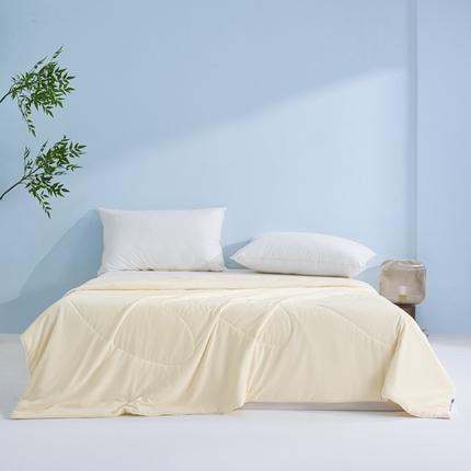 91家纺网 家纺一手货源 找家纺 （总）库里梦家纺 2025新款A类母婴级礼盒装深海水藻凉感被夏被