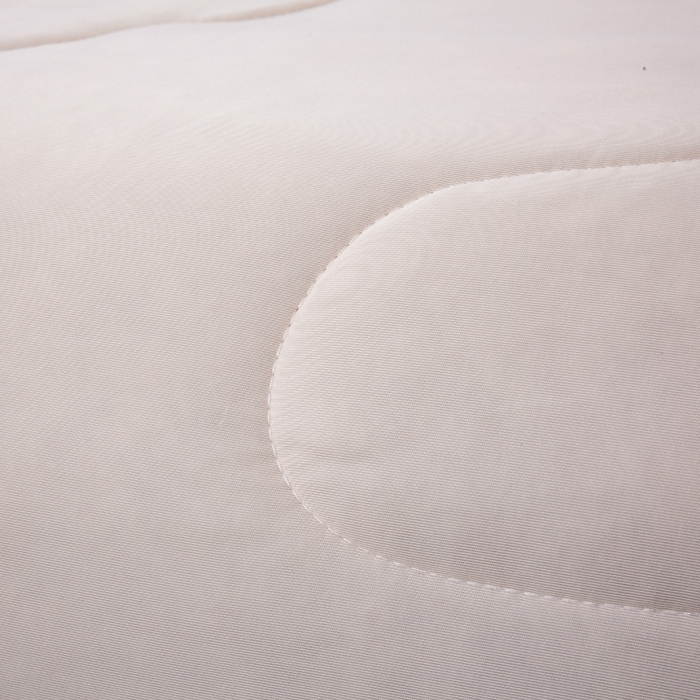 91家纺网 家纺一手货源 找家纺 好梦来家纺（原锦茂家纺） 2026新款印花凉感丝抗菌夏被 粉拼灰