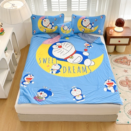 91家纺网 家纺一手货源 找家纺 （总）ds生活馆 2025新款A类大版卡通凉感丝夏被