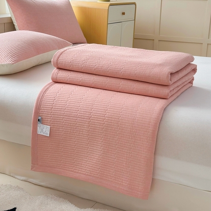 91家纺网 家纺一手货源 找家纺 （总）梦精灵家纺 2025新款全棉纯棉色织水洗棉床盖四件套加大尺寸单被套枕套