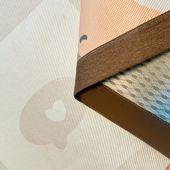 91家纺网 家纺一手货源 找家纺 席佬大 2025新款高克重卡通数码印花冰藤席床席床笠款 卡皮巴拉-平铺款-平铺款