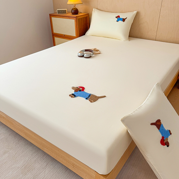 91家纺网 家纺一手货源 找家纺 （总）澳梵家居 2025新款A类全棉毛巾绣床笠