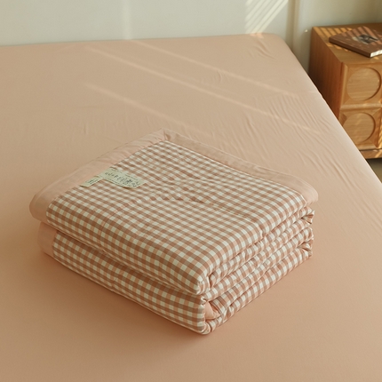 91家纺网 家纺一手货源 找家纺 （总）雯雨家纺 2025新款A类无印风里外全棉纯棉水洗棉新疆棉花夏被夏凉被空调被