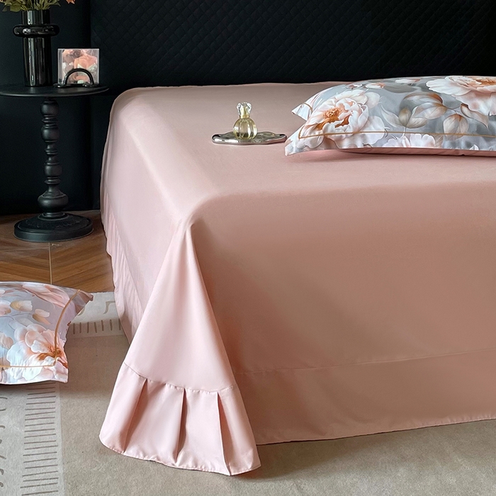 91家纺网 家纺一手货源 找家纺 金纱玉纺家纺 2025新款全棉13376数码印花四件套（礼盒包装）285A1