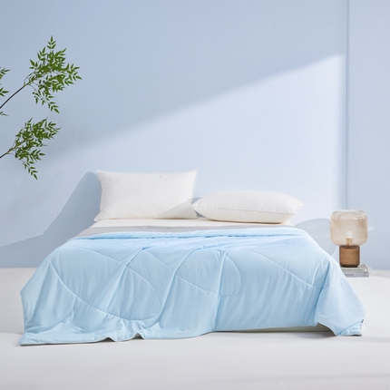 91家纺网 家纺一手货源 找家纺 （总）库里梦家纺 2025新款A类母婴级礼盒装深海水藻凉感被夏被