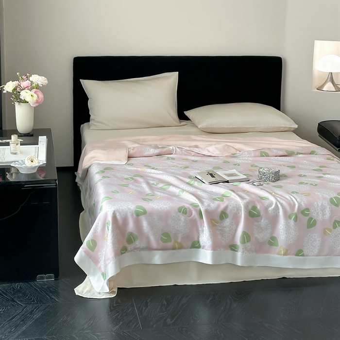 91家纺网 家纺一手货源 找家纺 （总）茧羽世家 2025新款天丝银萃沁氧抗菌系列夏被子被芯