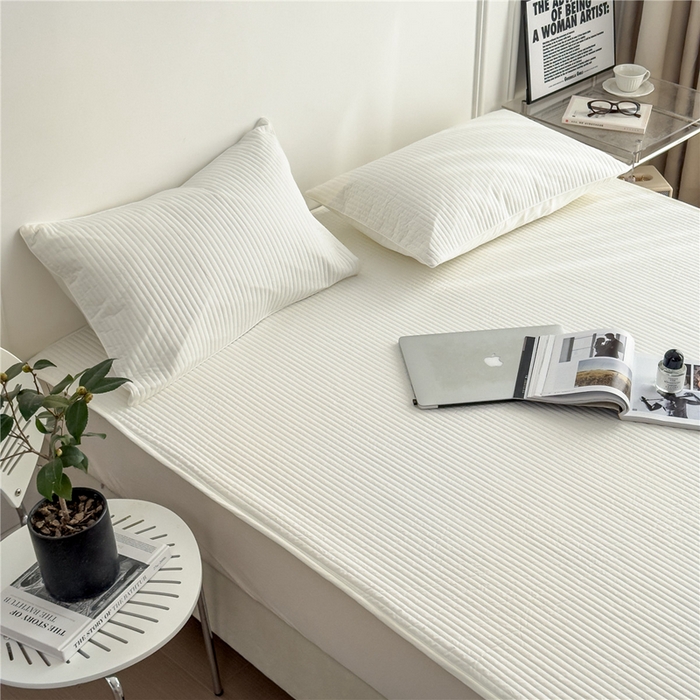 91家纺网 家纺一手货源 找家纺 （总）法芙娜家纺 全棉40S斜纹13372水洗棉密道床垫