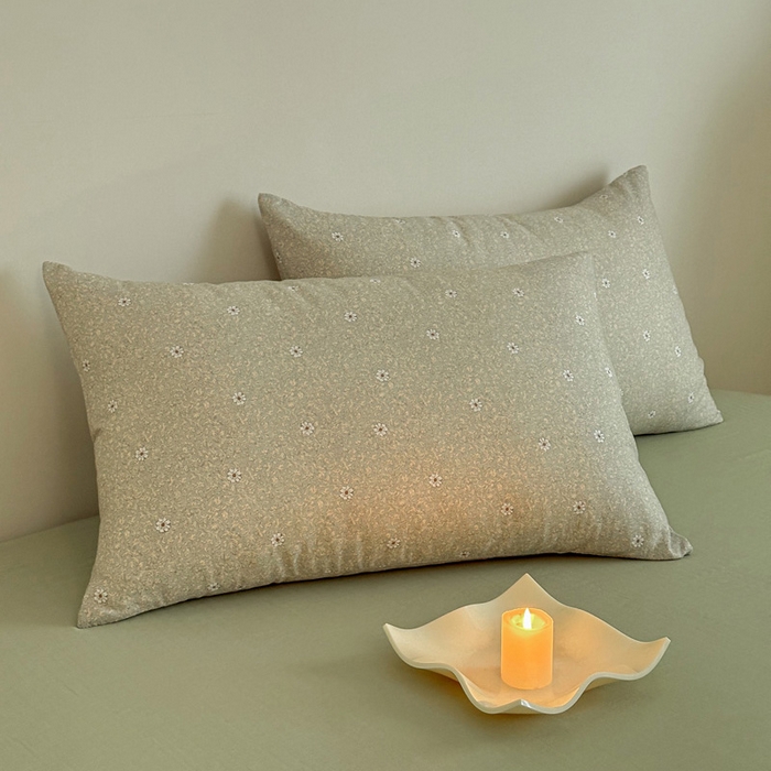 91家纺网 家纺一手货源 找家纺 2025新款全棉有氧A类母婴级双层纱印花四件套 流薇纱-绿