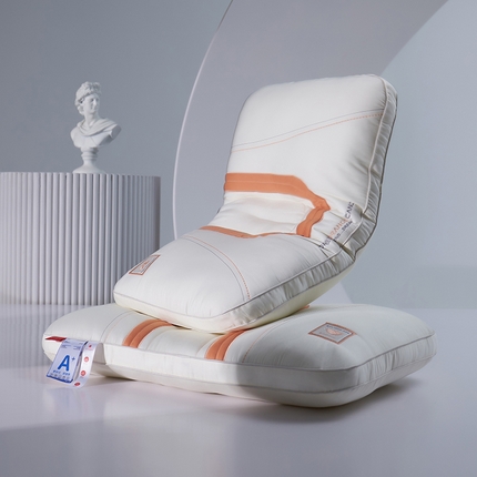 91家纺网 家纺一手货源 找家纺 （总）晚儿 2025新款护颈枕枕头枕芯-几何之美