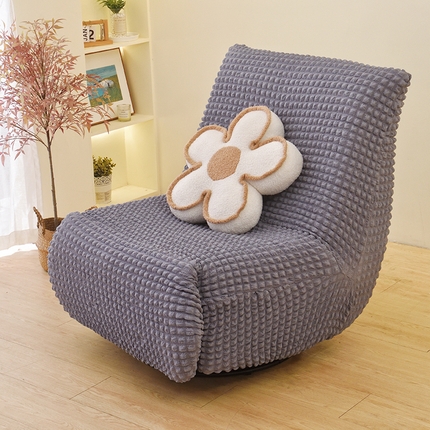 91家纺网 家纺一手货源 找家纺 （总）启博家纺 2025新款泡泡纱功能款毛毛虫沙发套