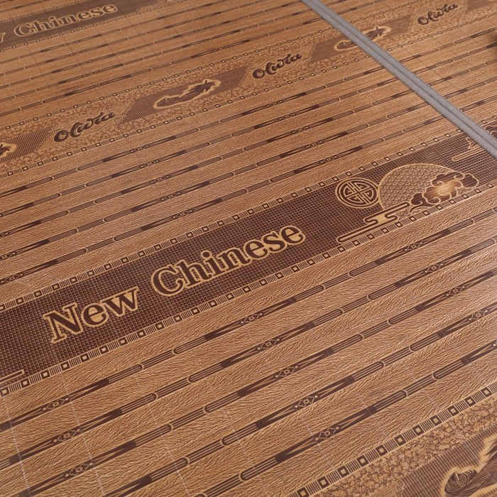 91家纺网 家纺一手货源 找家纺 （总）新月家纺（锦威郎） 2025新款高温烫化工艺竹席-中国风云