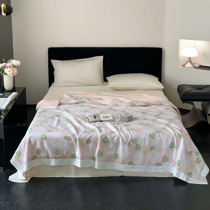 91家纺网 家纺一手货源 找家纺 （总）茧羽世家 2025新款天丝银萃沁氧抗菌系列夏被子被芯