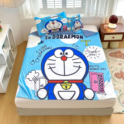 ds生活馆 2025新款A类大版卡通凉感丝夏被 叮当猫
