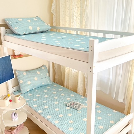 91家纺网 家纺一手货源 找家纺 （总）川悦生活 2025新款小阪凉感丝印花凉席-学生床