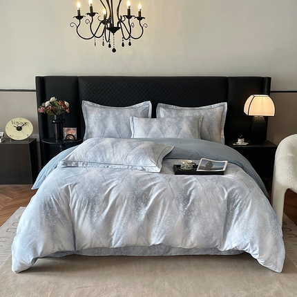 金纱玉纺家纺 2025新款全棉13376数码印花四件套（礼盒包装）272A1