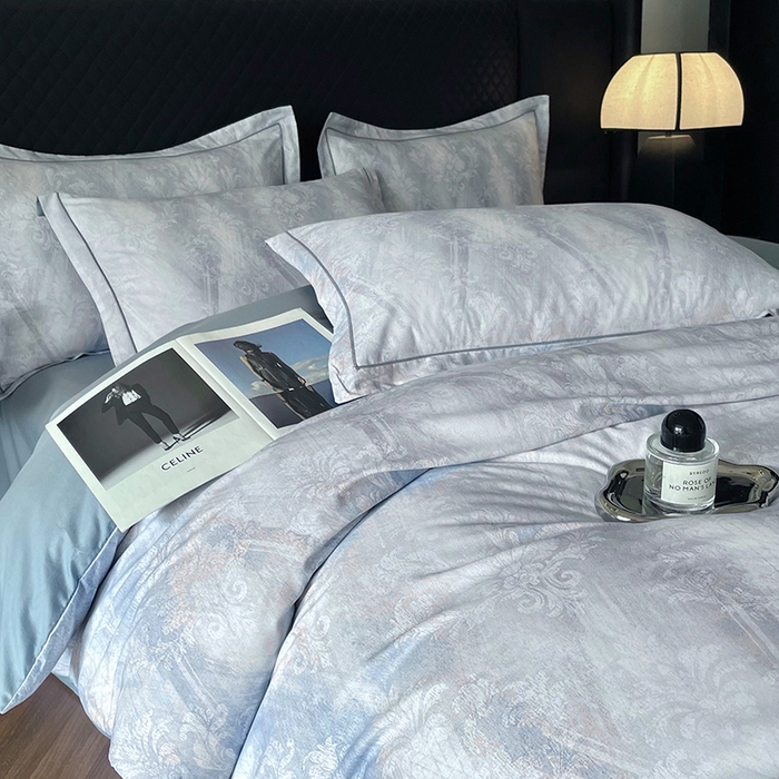 91家纺网 家纺一手货源 找家纺 金纱玉纺家纺 2025新款全棉13376数码印花四件套（礼盒包装）272A1